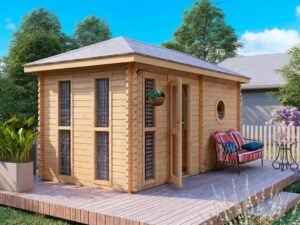 York Garden Outdoor Sauna 4.8m x 2.4m