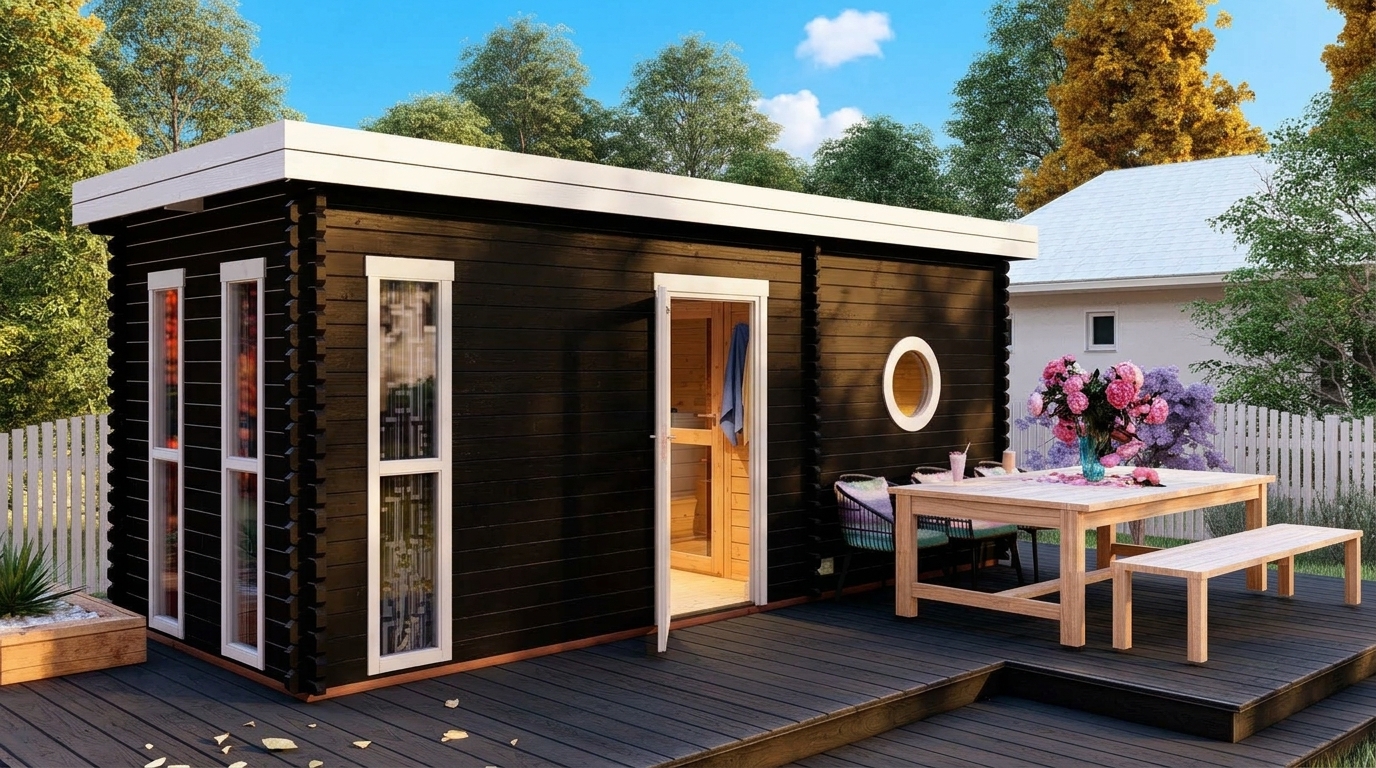 RotenhamPro Garden Outdoor Sauna 5.8m x 2.4m - Image 12