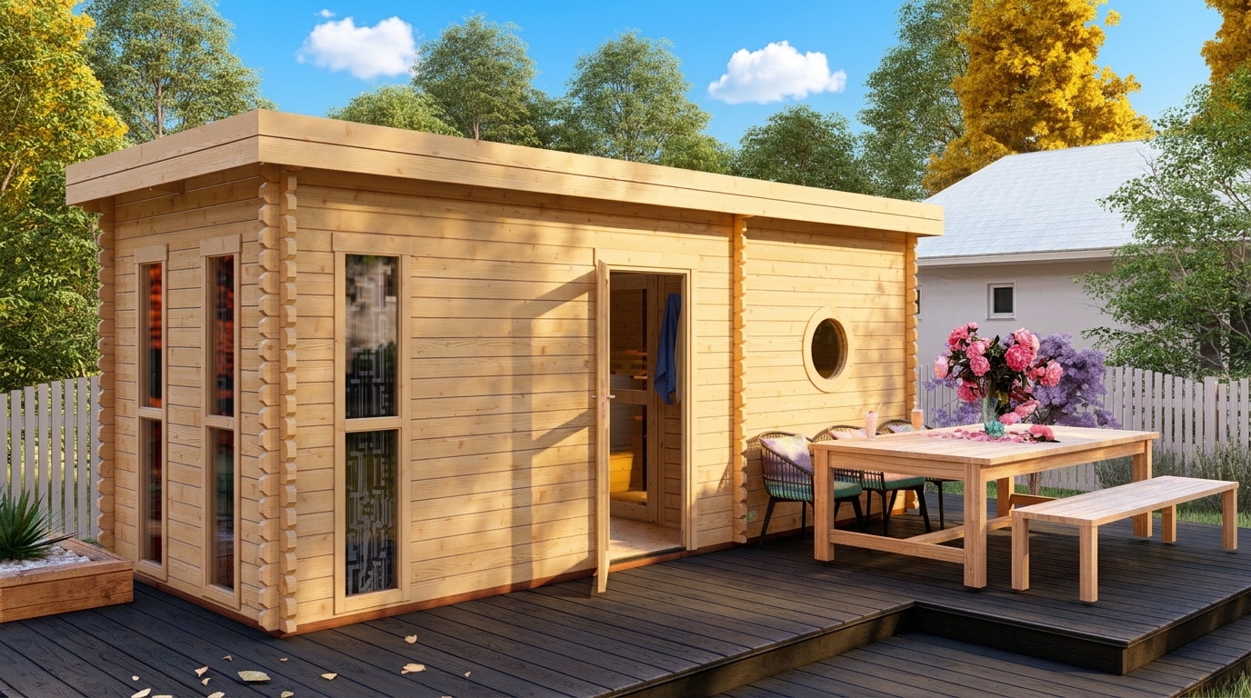 RotenhamPro Garden Outdoor Sauna 5.8m x 2.4m - Image 21