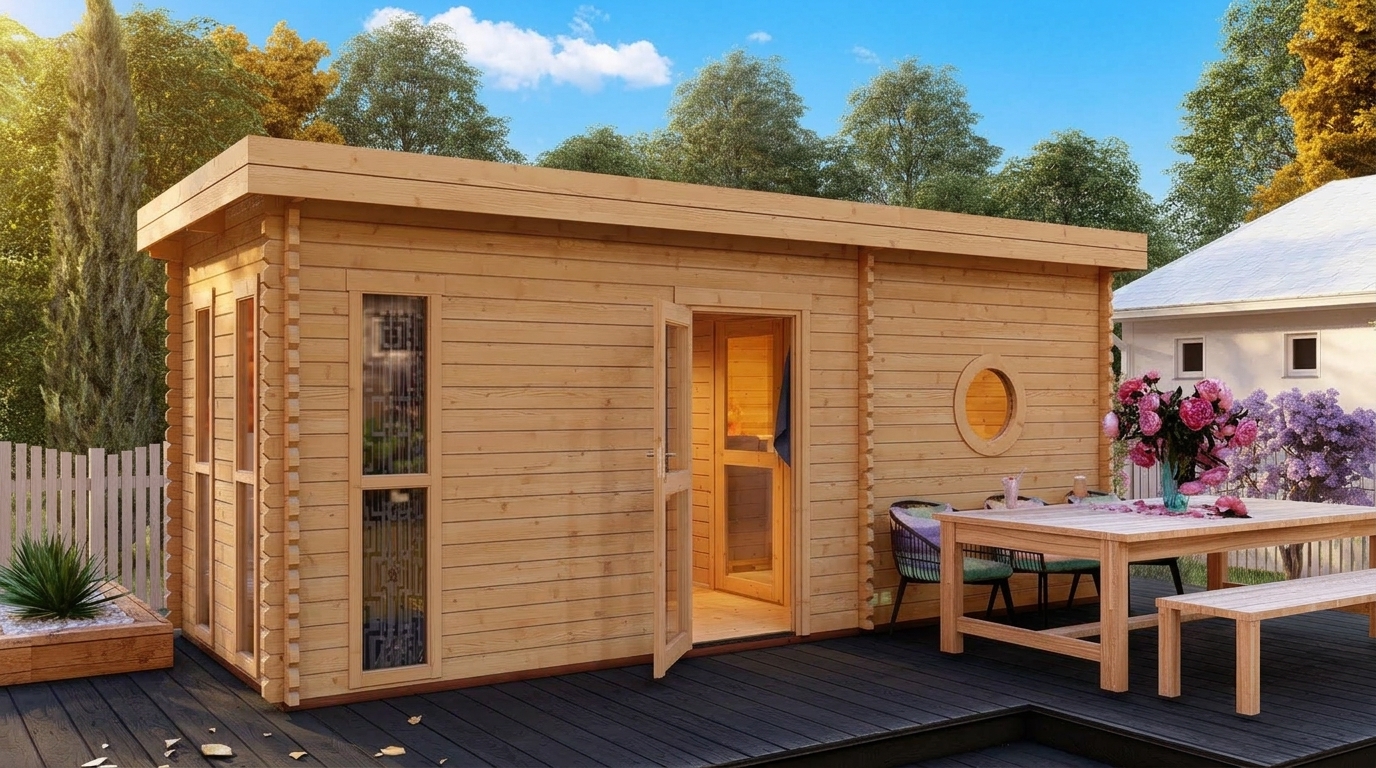 RotenhamPro Garden Outdoor Sauna 5.8m x 2.4m - Image 22