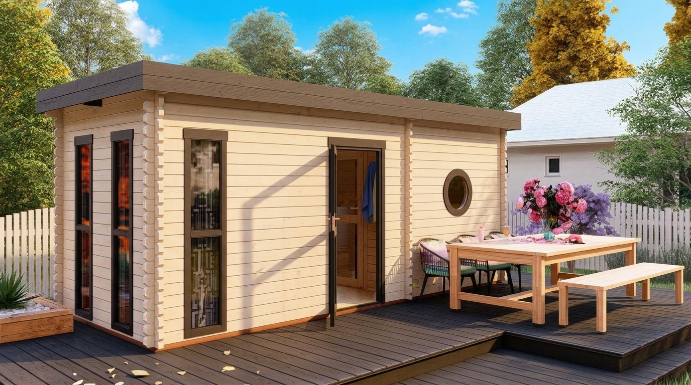 RotenhamPro Garden Outdoor Sauna 5.8m x 2.4m - Image 3