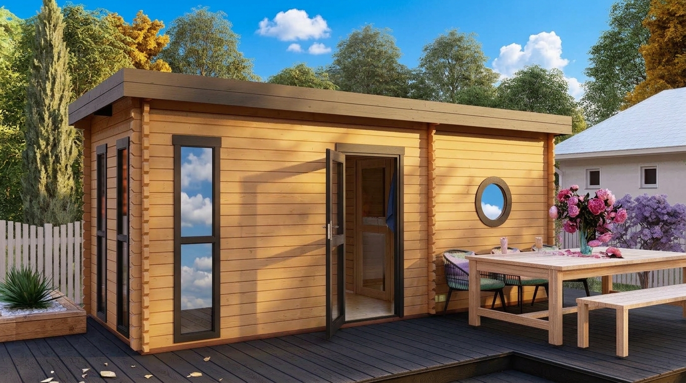 RotenhamPro Garden Outdoor Sauna 5.8m x 2.4m - Image 2