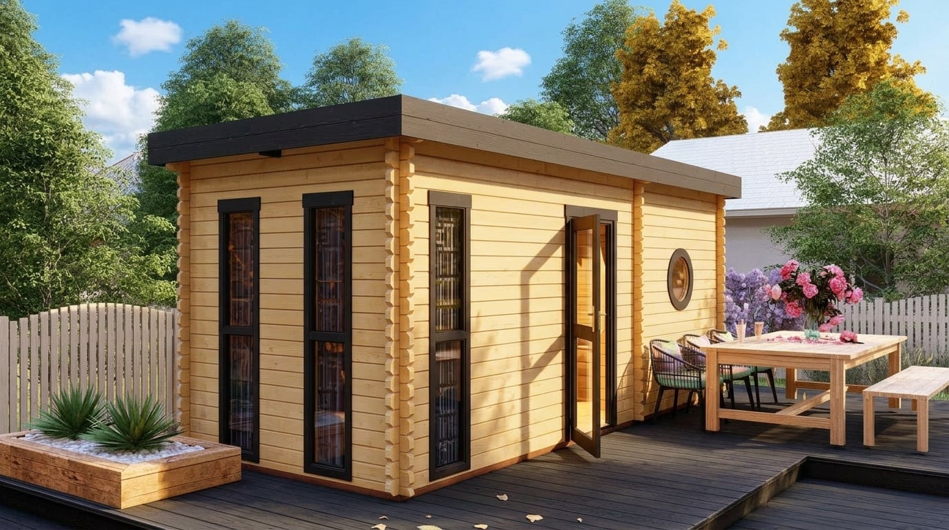 RotenhamPro Garden Outdoor Sauna 5.8m x 2.4m