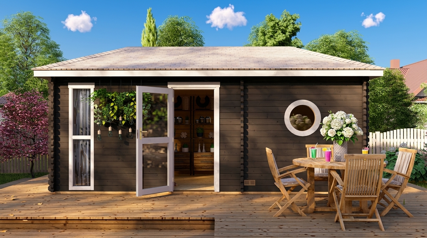 YorkPro Garden Outdoor Sauna 5.8m x 2.4m - Image 11