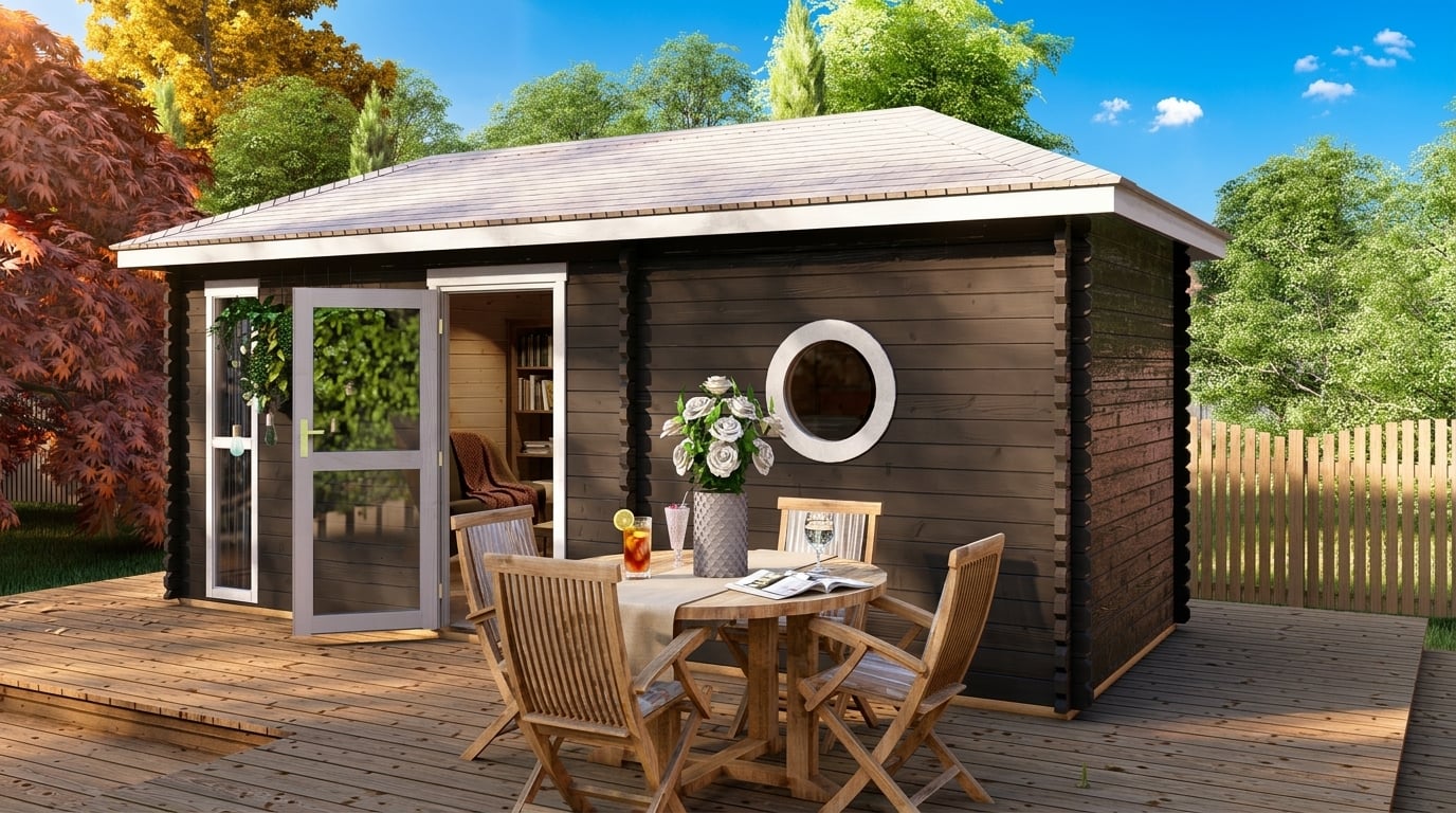 YorkPro Garden Outdoor Sauna 5.8m x 2.4m - Image 13