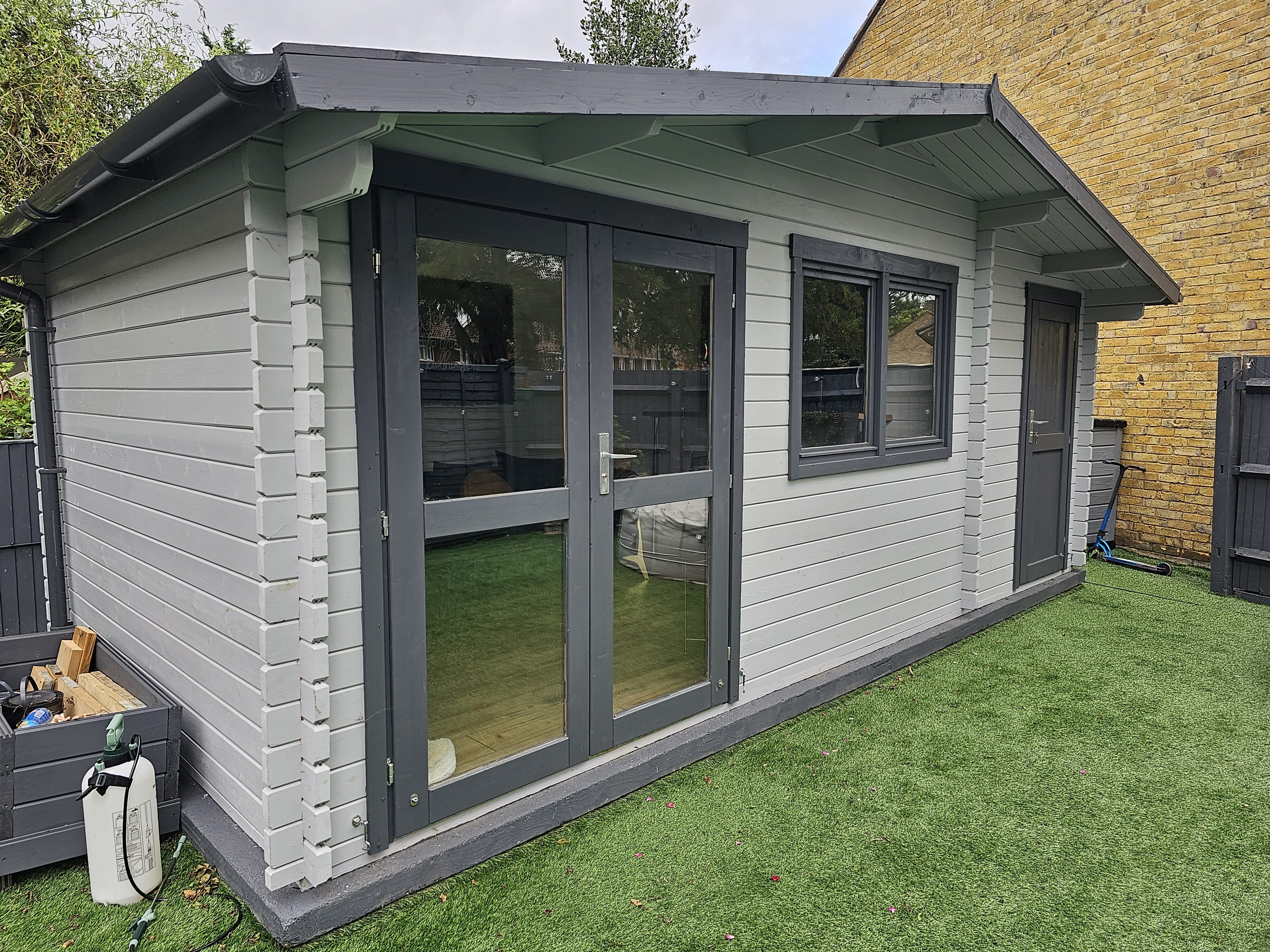 Log Cabin with storage Johanna 6m x 4m (40mm) - Image 3