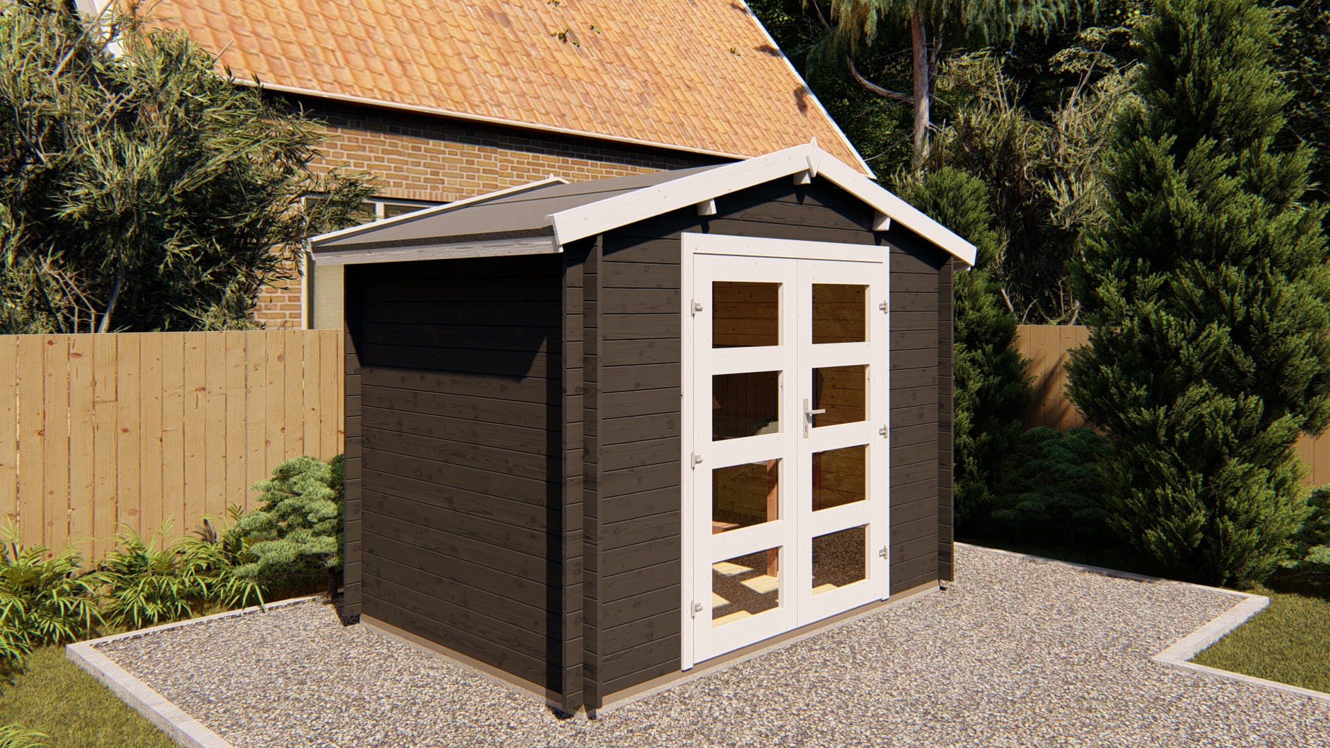 ZaraMini Log Cabin Summerhouse 3m x 2m (28mm)