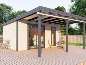 Garden Office Rose 5.1mx3.6m+2.6m