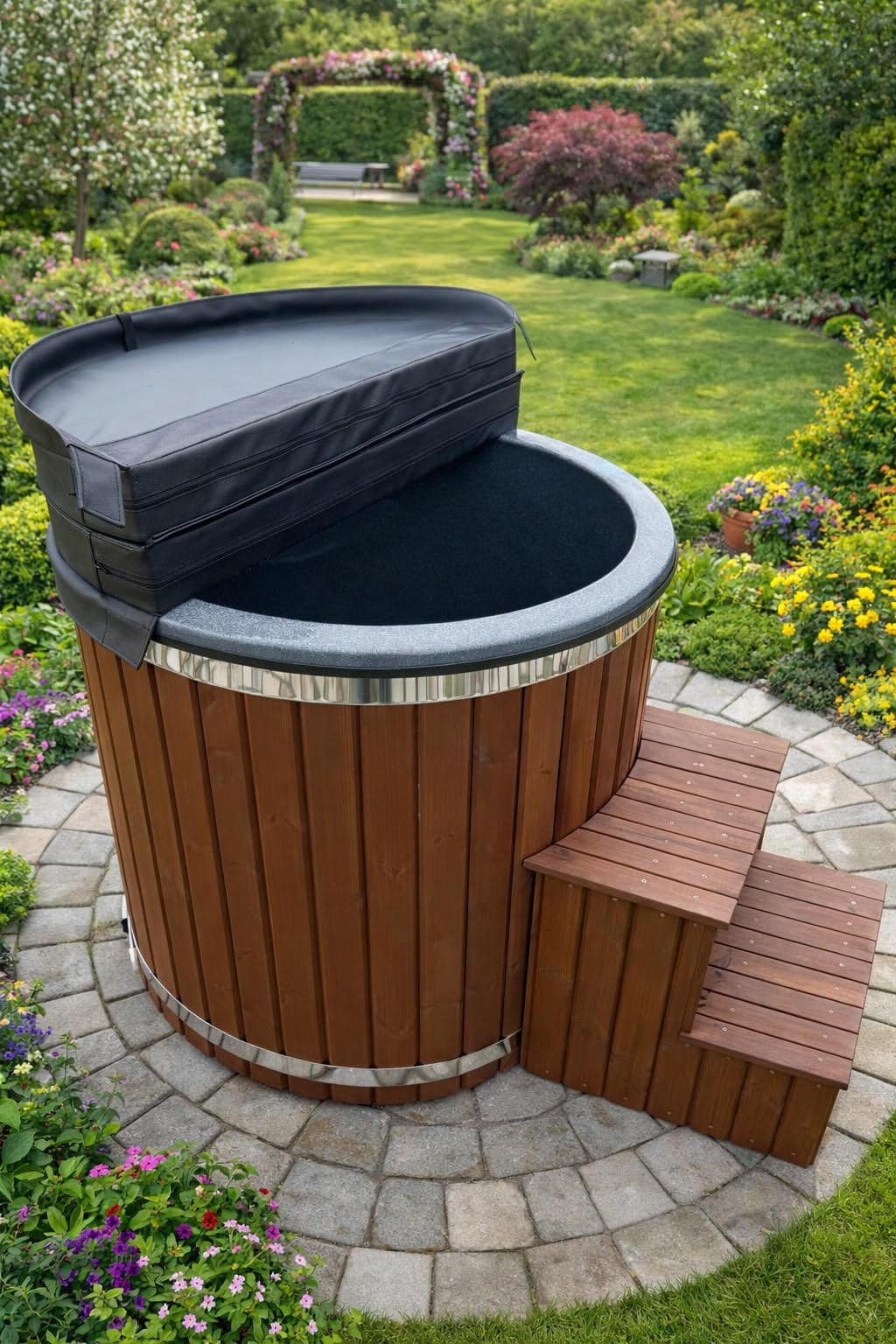 ICECORE™ Plunge Thermowood ice bath for all-seasons - Image 6